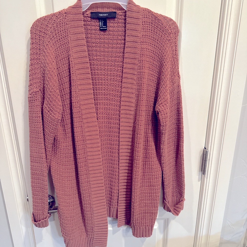 Forever 21 oversized cardigan